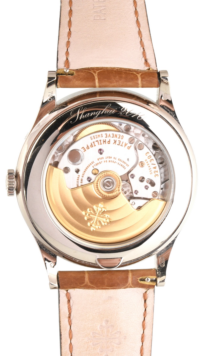 Very rare and attractive limited edition Patek Philippe “Annual Calendar Shanghai” wristwatch, Ref. - Image 5 of 14