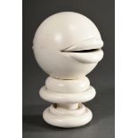 Ris, Günther Ferdinand (1928-2005) "Spherical Mouth" 1969, resin, painted, labelled on the bottom, 