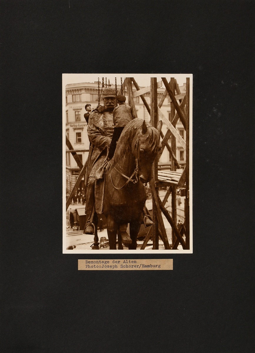 Schorer, Joseph (1894-1946) 'Dismantling the Elderly', photograph, mounted on cardboard, inscr. bel - Image 2 of 5