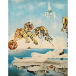 Dali, Salvador (1904-1989) ‘Dream, caused by the flight of a bee around a pomegranate, one second b