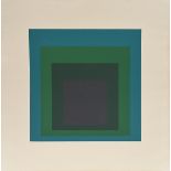 Albers, Josef (1888-1976) "O-G" 1967, colour silkscreen, 1/200, b. monogr./dat./num./titl., PM 28x2