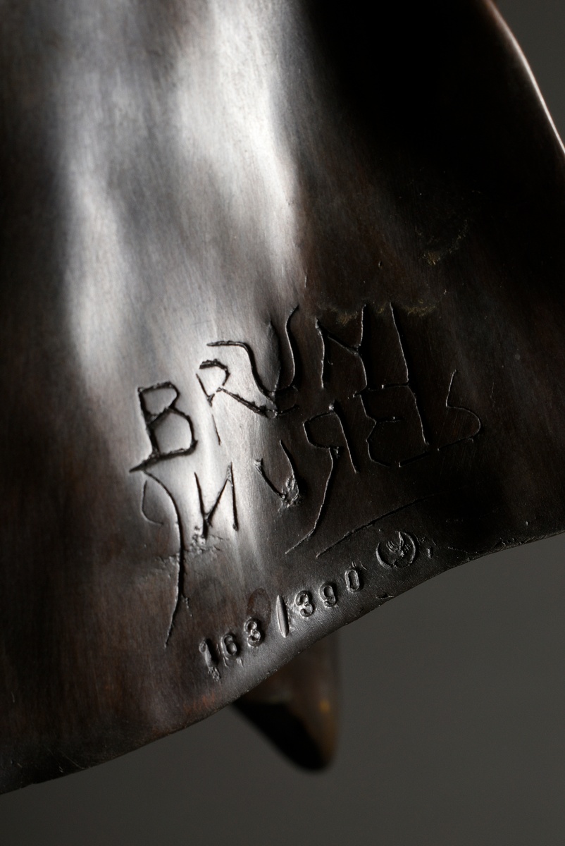 Bruni, Bruno (*1935) "Il Ritorno", bronze, patinated, partially polished, 163/390, sign./num., diab - Image 8 of 9