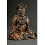 Prince of Hell "Emma-O" in the style of the Kamakura period, Japan 16th/17th century, carved wood w