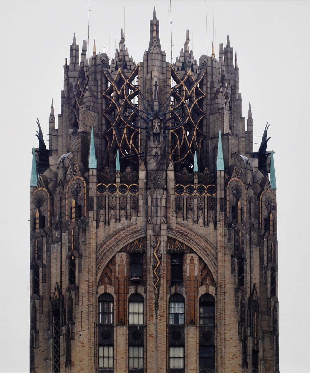 Wolf, Reinhart (1930-1988) ‘General Electric Building’ c. 1980, colour photograph on textured baryt