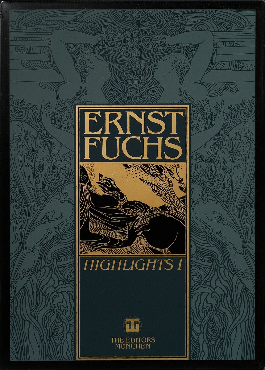 Fuchs, Ernst (1930-2015) Portfolio "Highlights I" 1979, colour silkscreens, 341/450, 5 sheets ("Per - Image 15 of 15