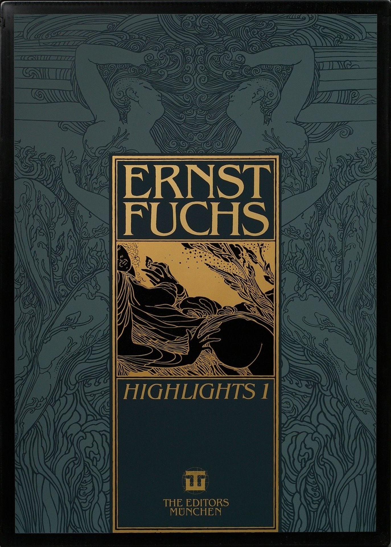 Fuchs, Ernst (1930-2015) Mappe "Highlights I" 1979, Farbserigraphien, 341/450, 5 Blätter ("Perseus  - Bild 15 aus 15