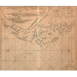 Keulen, Johannes van (1654-1715) „Paskaart vant Noordelykste van de kust van Finmarken … Lapland“, 