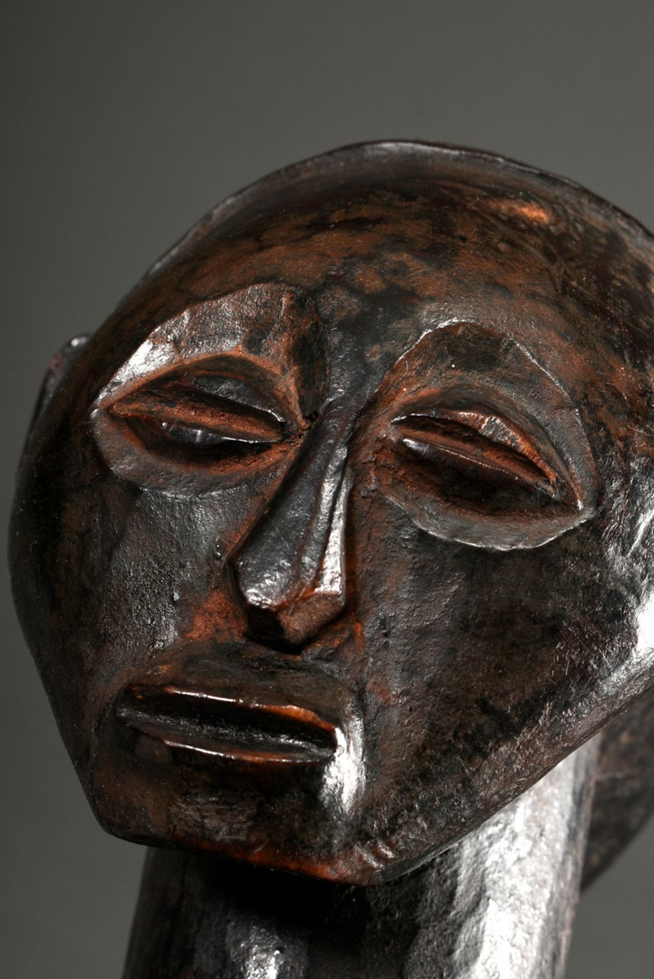 Figur der Hemba, sog. "Kabeja Makua", Zentral Afrika/ Kongo (DRC), frühes 20.Jh., Holz, janusförmig - Bild 11 aus 13