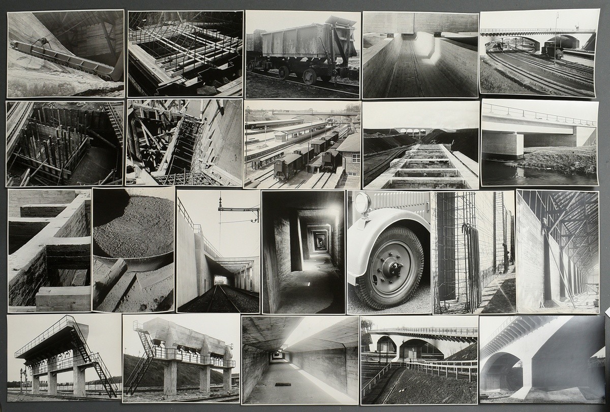 31 Renger-Patzsch, Albert (1897-1966) 'Concrete and bridge construction', photographs, stamped on v - Image 2 of 19