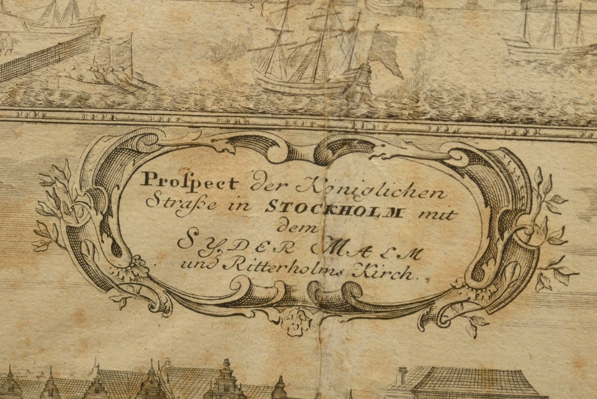 Homann, Johann Baptist (1664-1724) „Accurate Carte der Upländischen Scheren mit der Situation und G - Bild 5 aus 6
