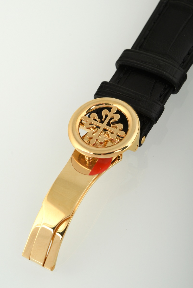Unworn Limited Edition Patek Philippe “Calatrava Date Beijing” wristwatch, Ref. 5153J-011, yellow g - Image 16 of 16