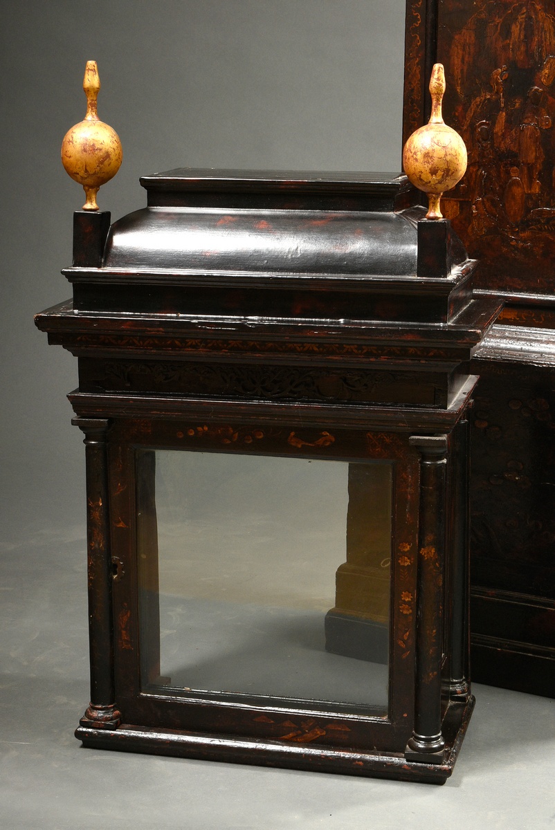 William and Mary grandfather clock by Alexander Hewitt (* 1671) in a plain case with lateral column - Image 10 of 18