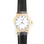 Unworn Limited Edition Patek Philippe “Calatrava Date Beijing” wristwatch, Ref. 5153J-011, yellow g