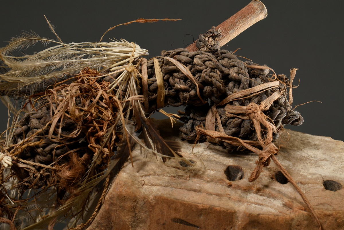 Small and rare Kifwebe mask of the Luba, Central Africa/ Congo (DRC), wood with traces of kaolin an - Image 13 of 15