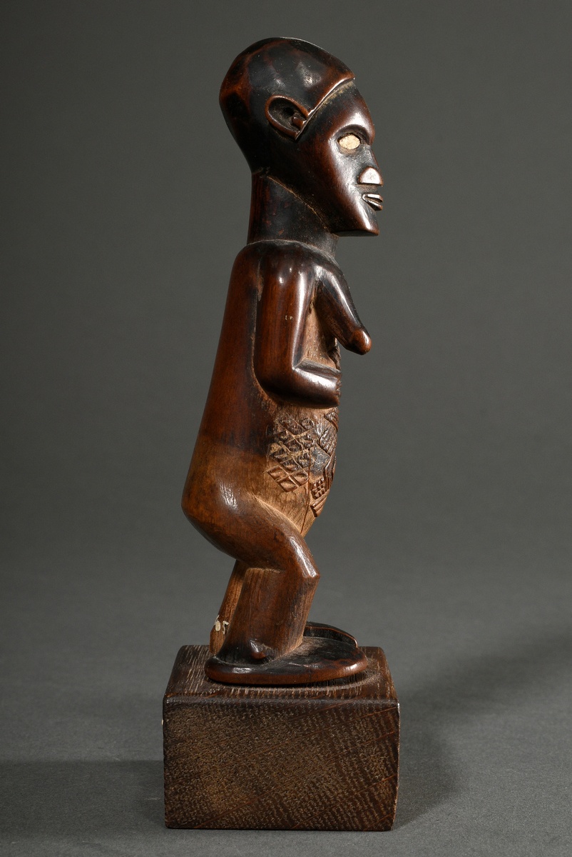 Female figure of the Bembe, so-called "Mukuya", Central Africa/ Congo (DRC), 1st half 20th c., wood - Image 5 of 8