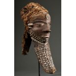 Kiwoyo Mask of the Pende, Central Africa/ Congo (DRC), early 20th c., wood with traces of pigment a