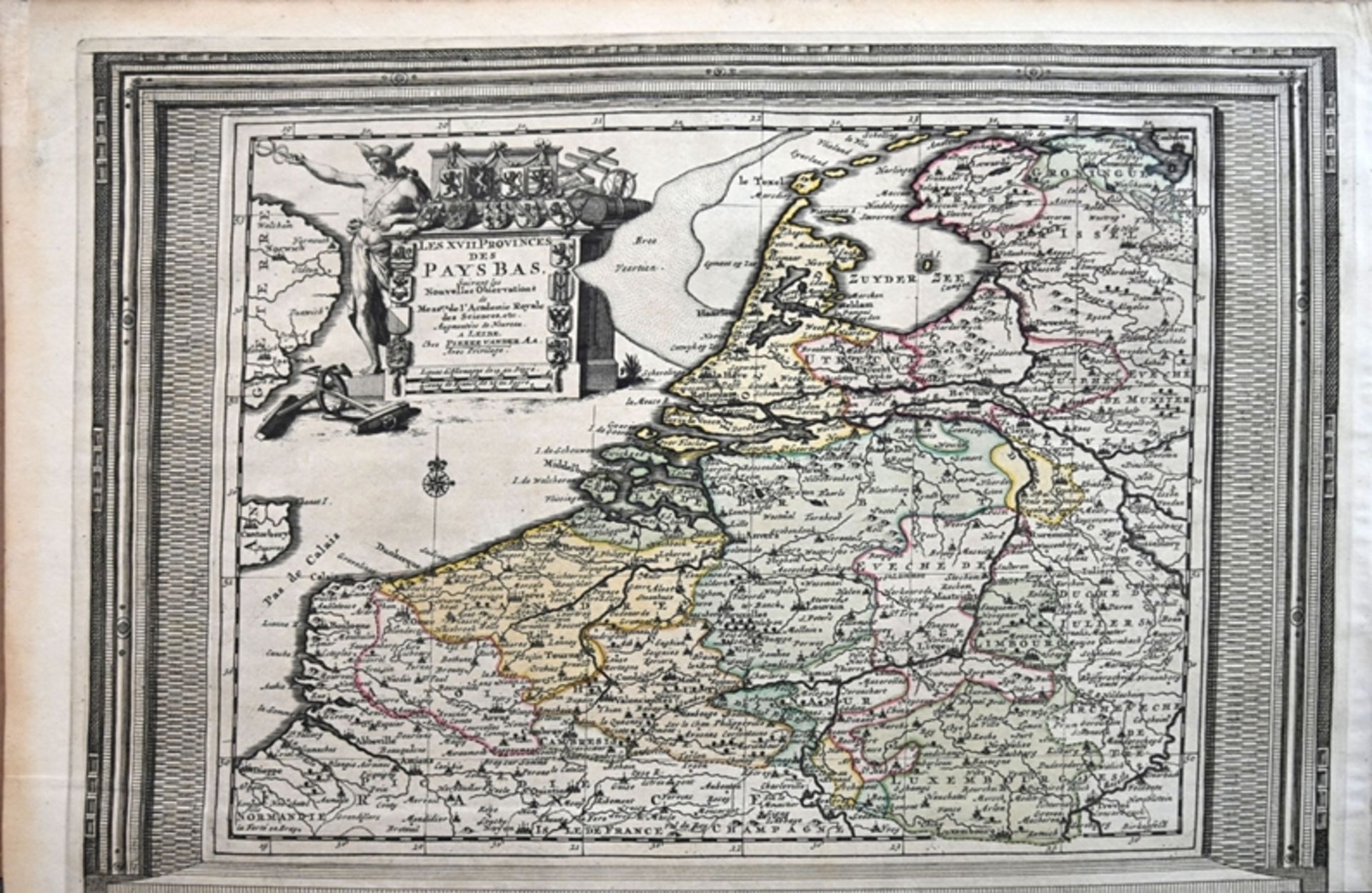 NIEDERLANDE "Les XVII Provinces des Pays Bas. Suivant les Nouvelles Observations de Messrs. de l'Ac