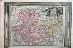 BENELUX "Carte des Comtez de Hainaut de Namur et de Cambresis. Suivant les Nouvelles Observations d