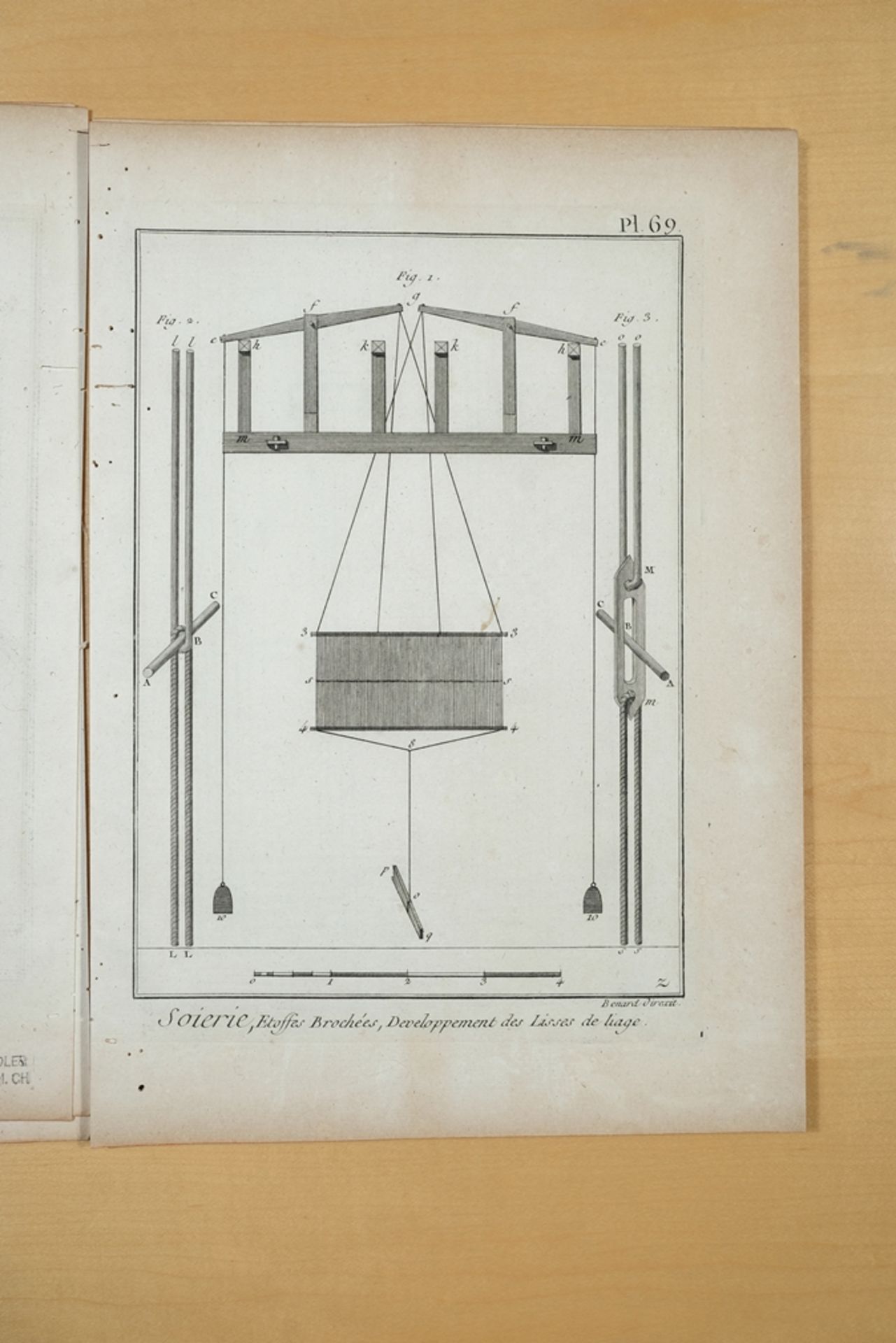 Bénard, Robert (1734-1777), "Soierie - Tafel Nr. 66 bis 90", 25 Kupferstiche auf Bütten. Nach Zeich - Bild 2 aus 4