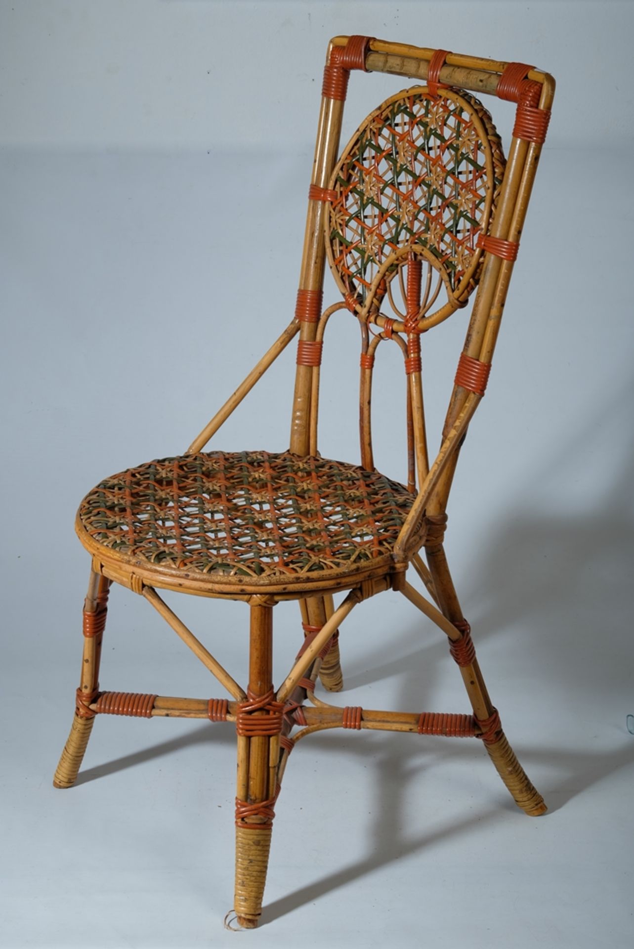 Tennis chair, designed by Frida Minnet, manufactured by J. Monnet in Montreux, around 1930.