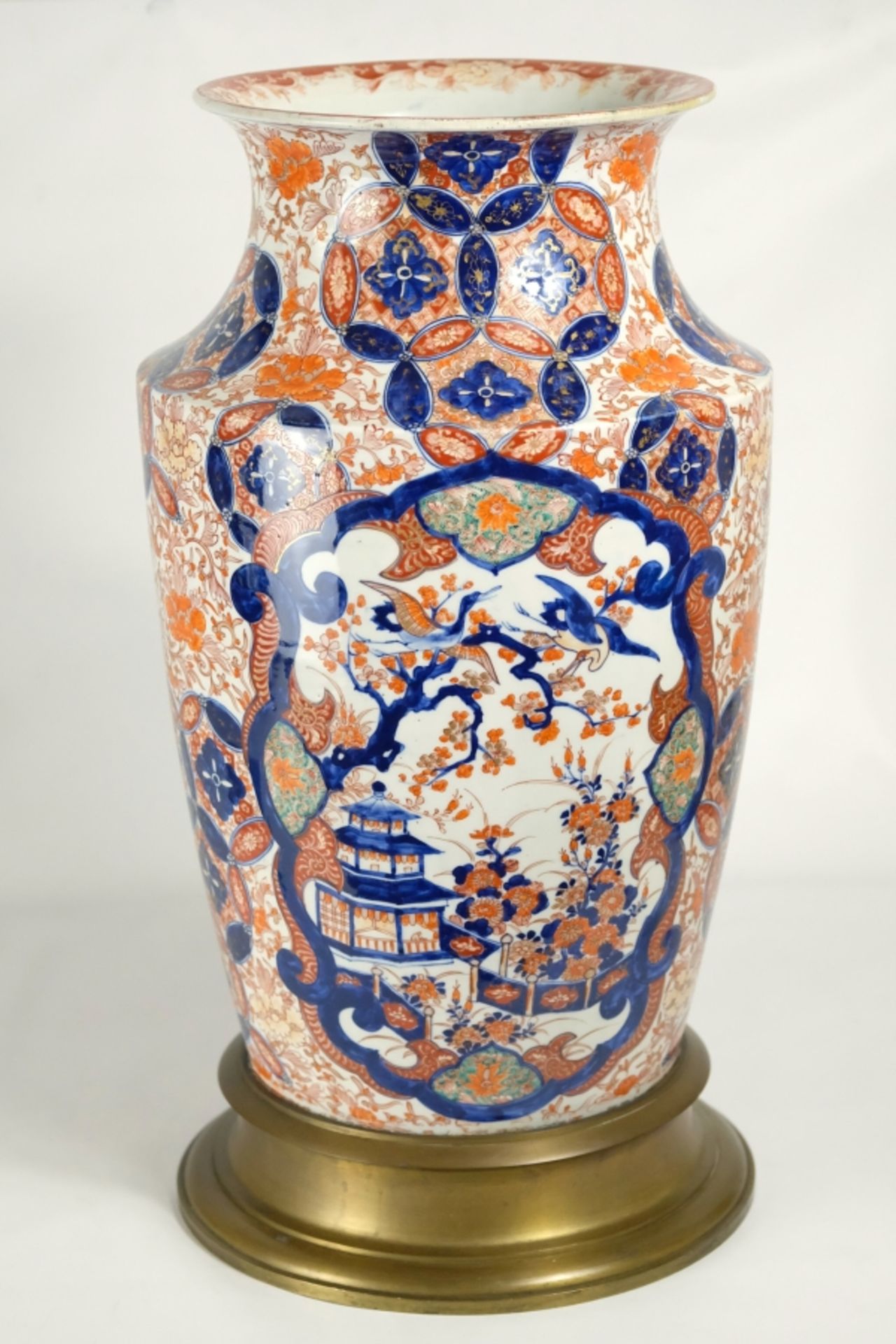 Imari floor vase, Japan Meji period. - Image 3 of 8