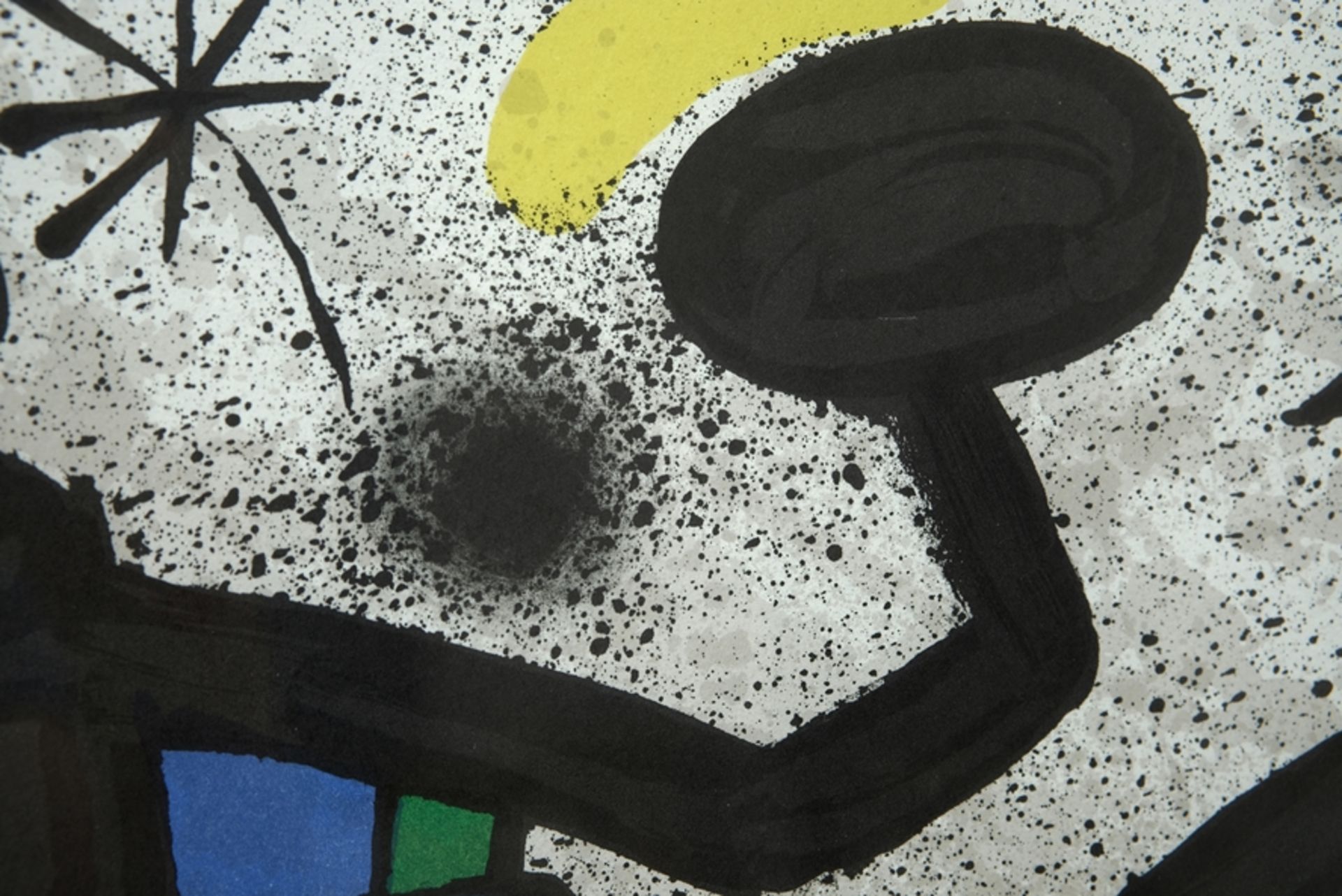 Miró, Joan (1893-1983) "Derrière le Miroir - No 193/194", eine Farblithografie, aus dem Heft gelöst - Bild 2 aus 2