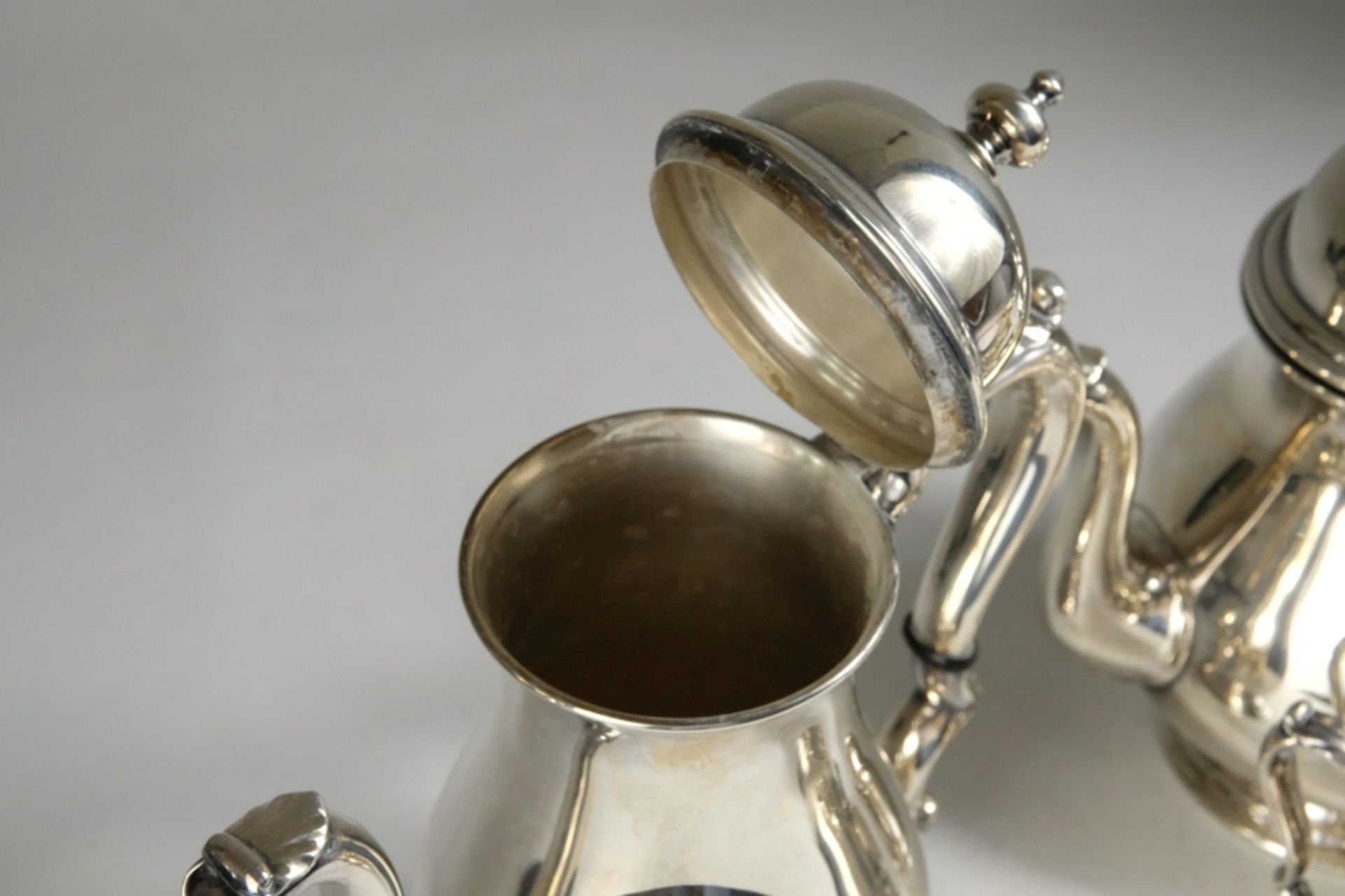 Coffee and tea pot "Kenilworth International", made of 925 sterling silver, hallmarked on the under - Image 3 of 4
