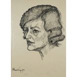 Wrage, Klaus (1891 - 1984), one ink drawing and nine facsimiles.