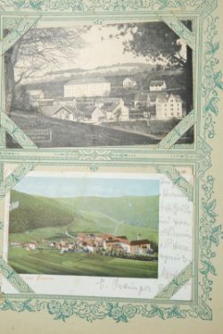149 Postkarten, Sammelschwerpunkt 'Süddeutschland', Jahrhundertwende.