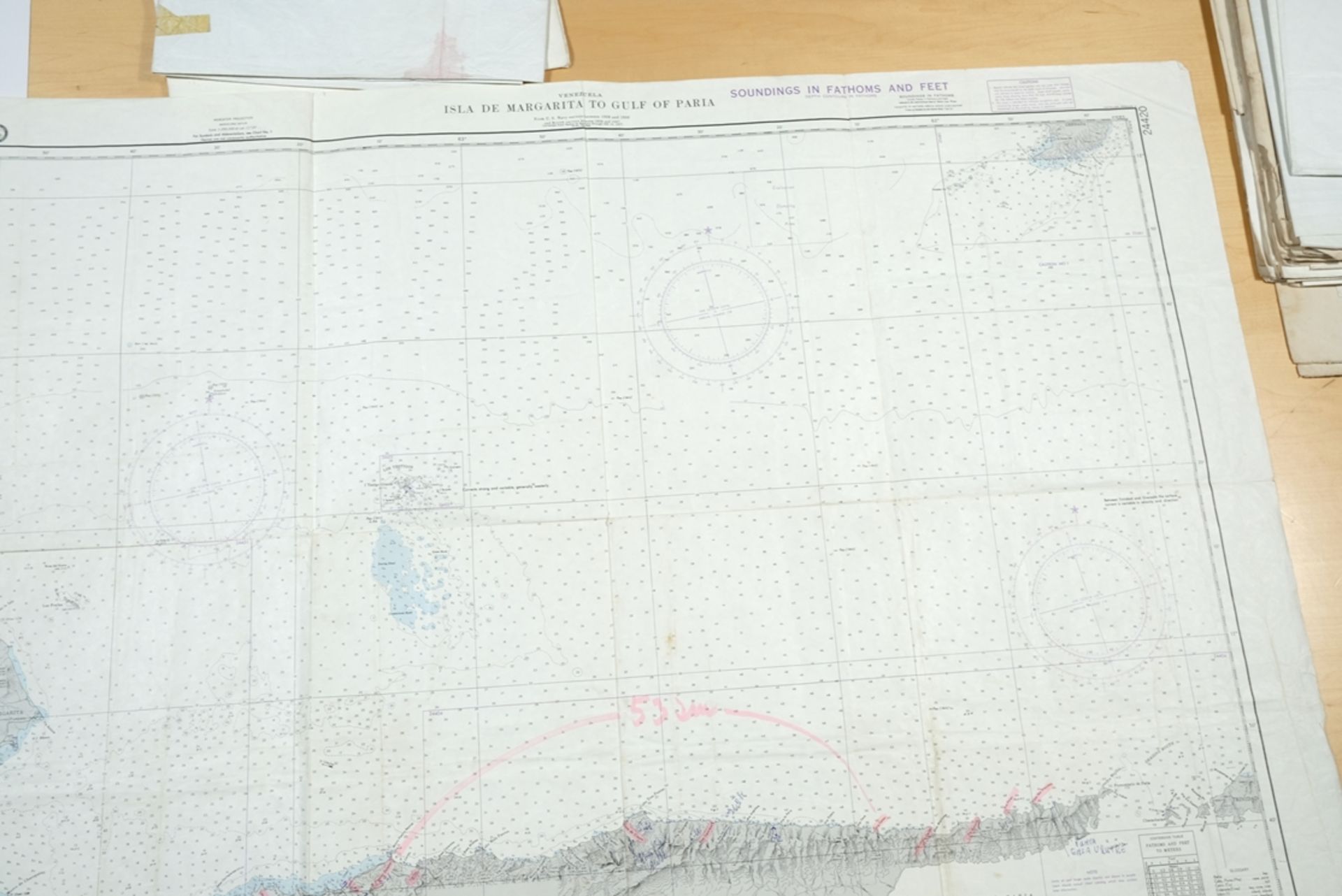 Konvolut an Transatlantik-Karten, nummeriert 1-38, von oben (1) nach unten (38) Karten von zum Beis - Bild 5 aus 14