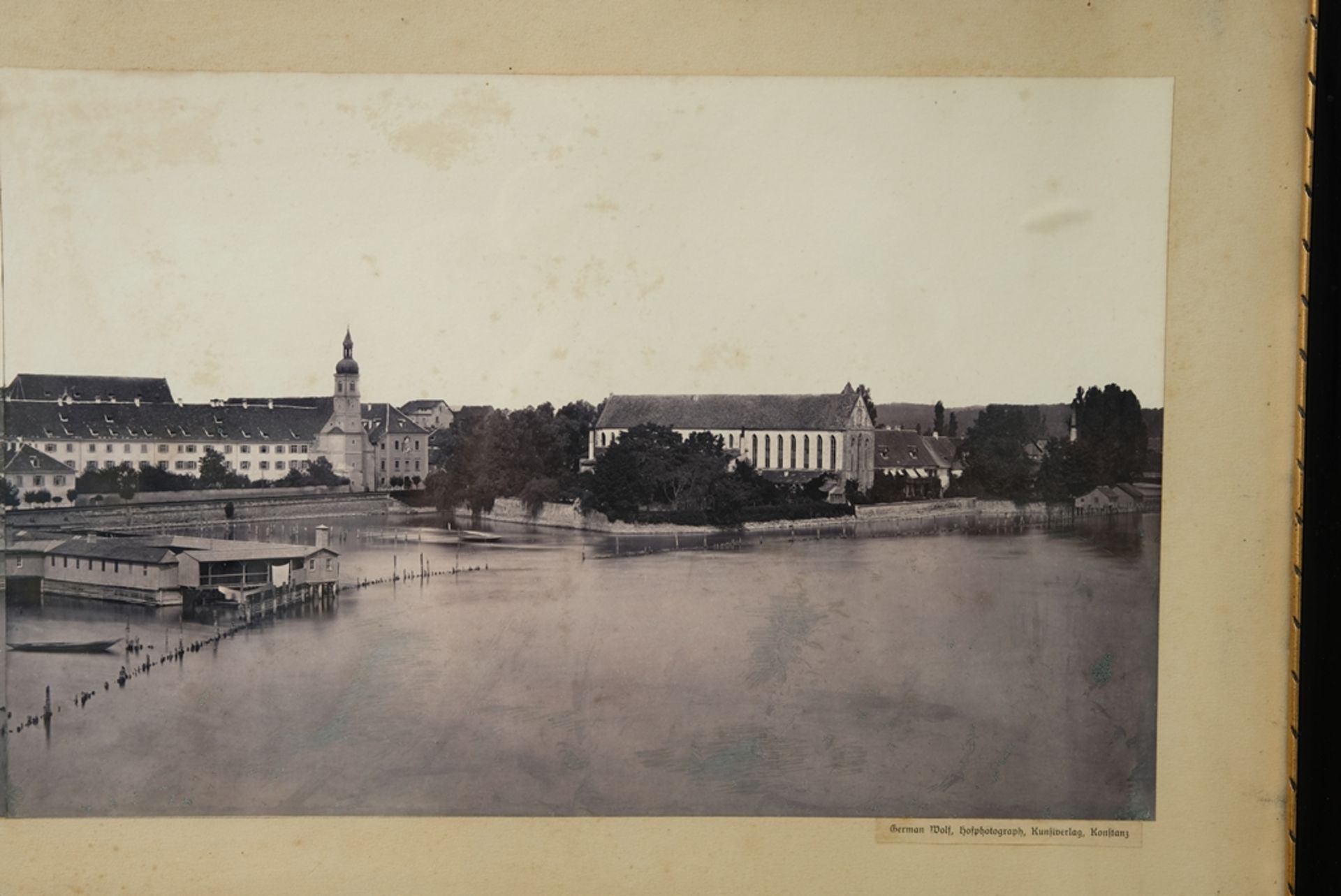 Konstanz-Panorama, Herman Wolf Konstanz, um 1880. - Bild 8 aus 8