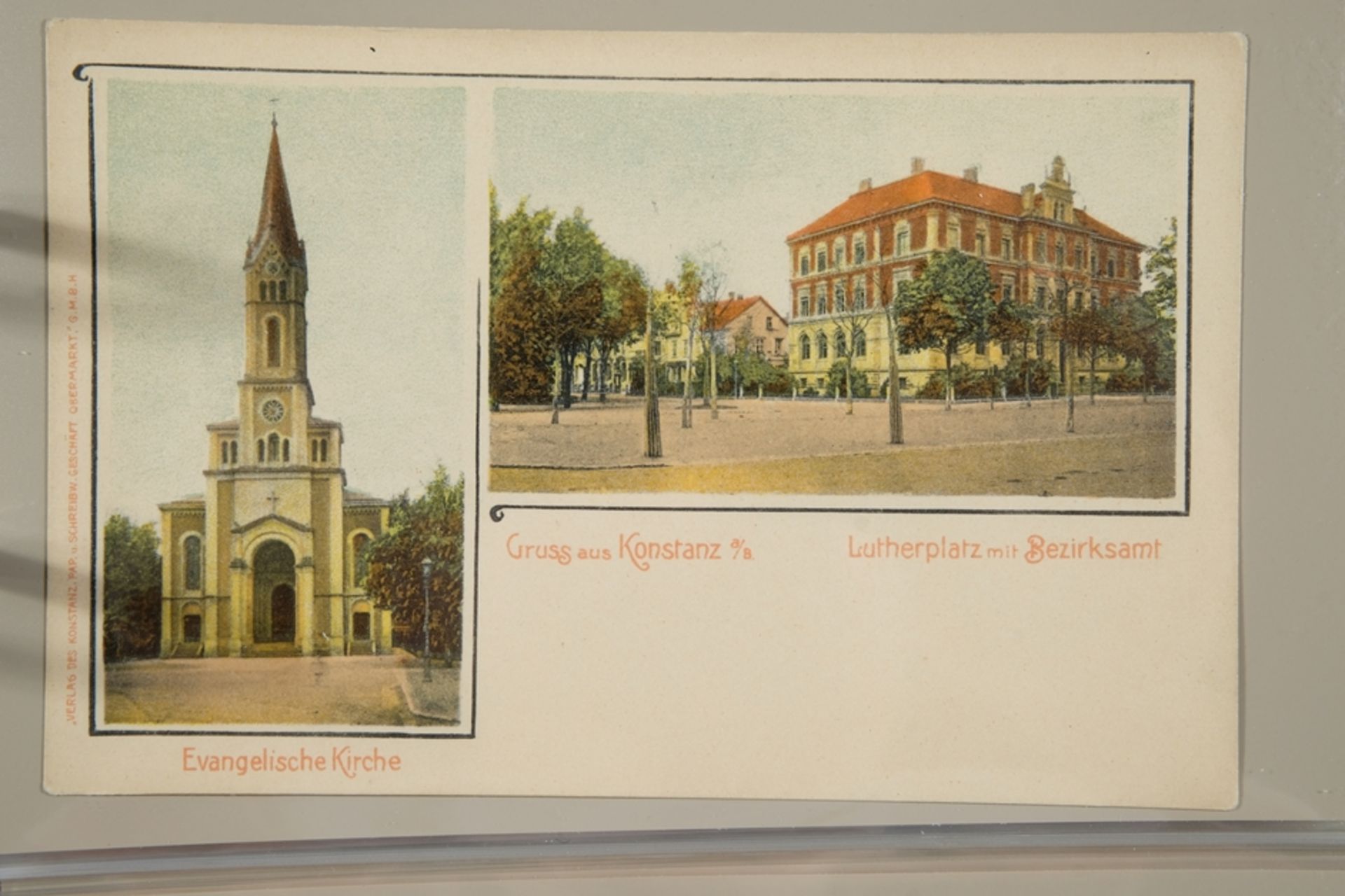 65 postcards Constance, album no. 16, collection focus 'Churches and their altars', from 1900 upwar