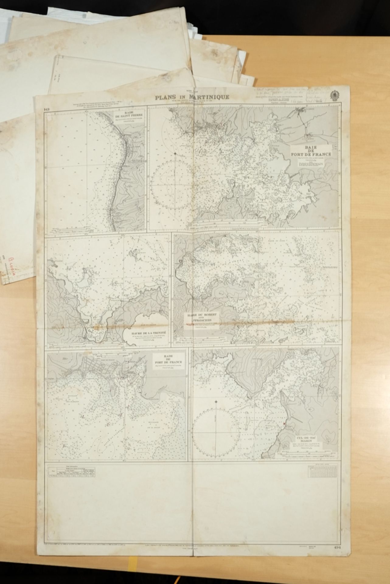 Konvolut an Transatlantik-Karten, nummeriert 1-38, von oben (1) nach unten (38) Karten von zum Beis - Bild 2 aus 14