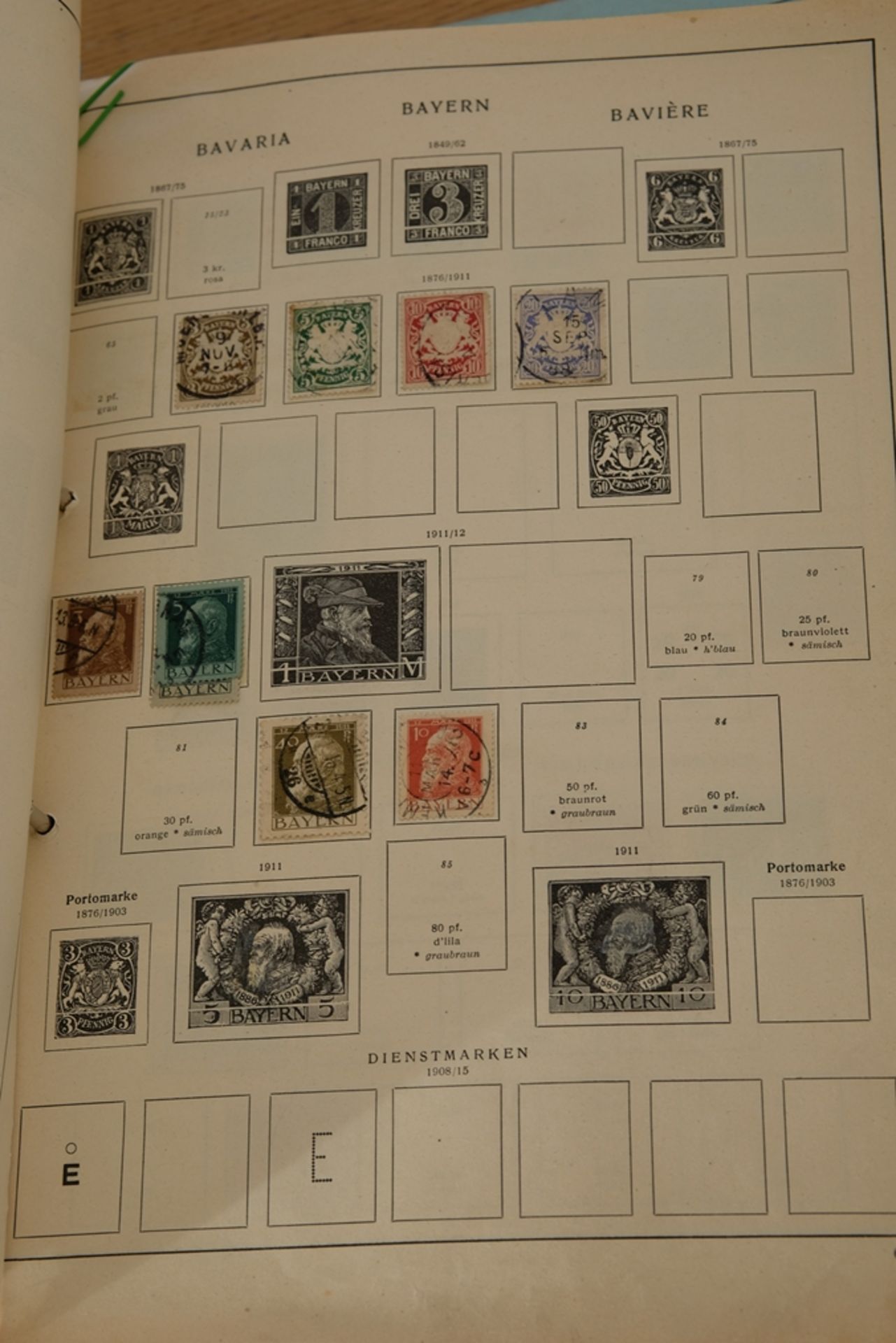 Convolute stamp albums, Europe from 1850, German Reich, Weimar Republic (esp. world economic crisis - Image 6 of 22