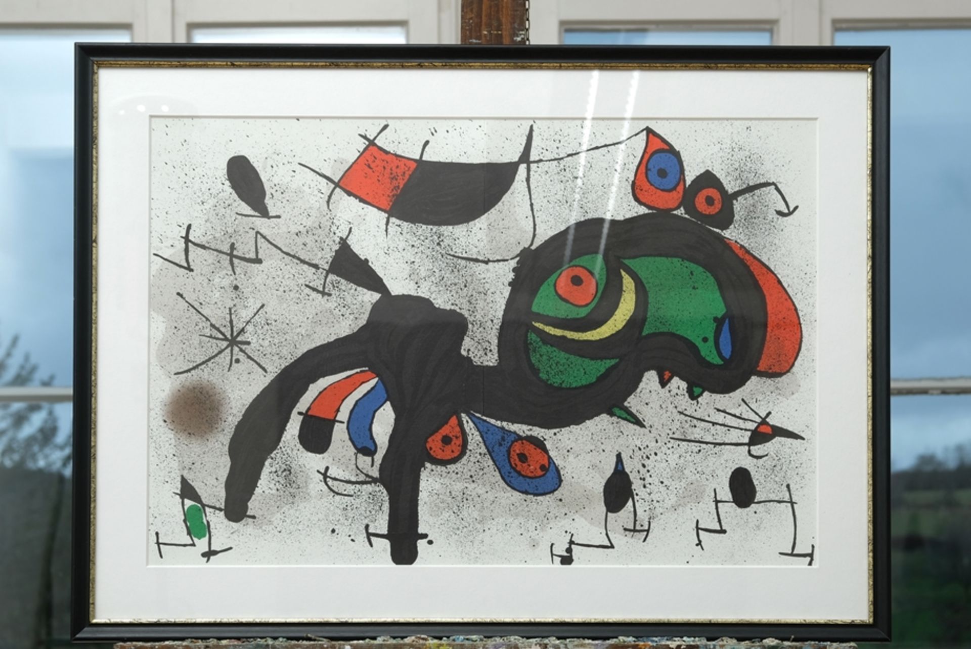 Miró, Joan (1893-1983) "Le bélier fleuri" (engl. The blooming ram / dt. Der blühende Widder), 1971, - Bild 2 aus 4