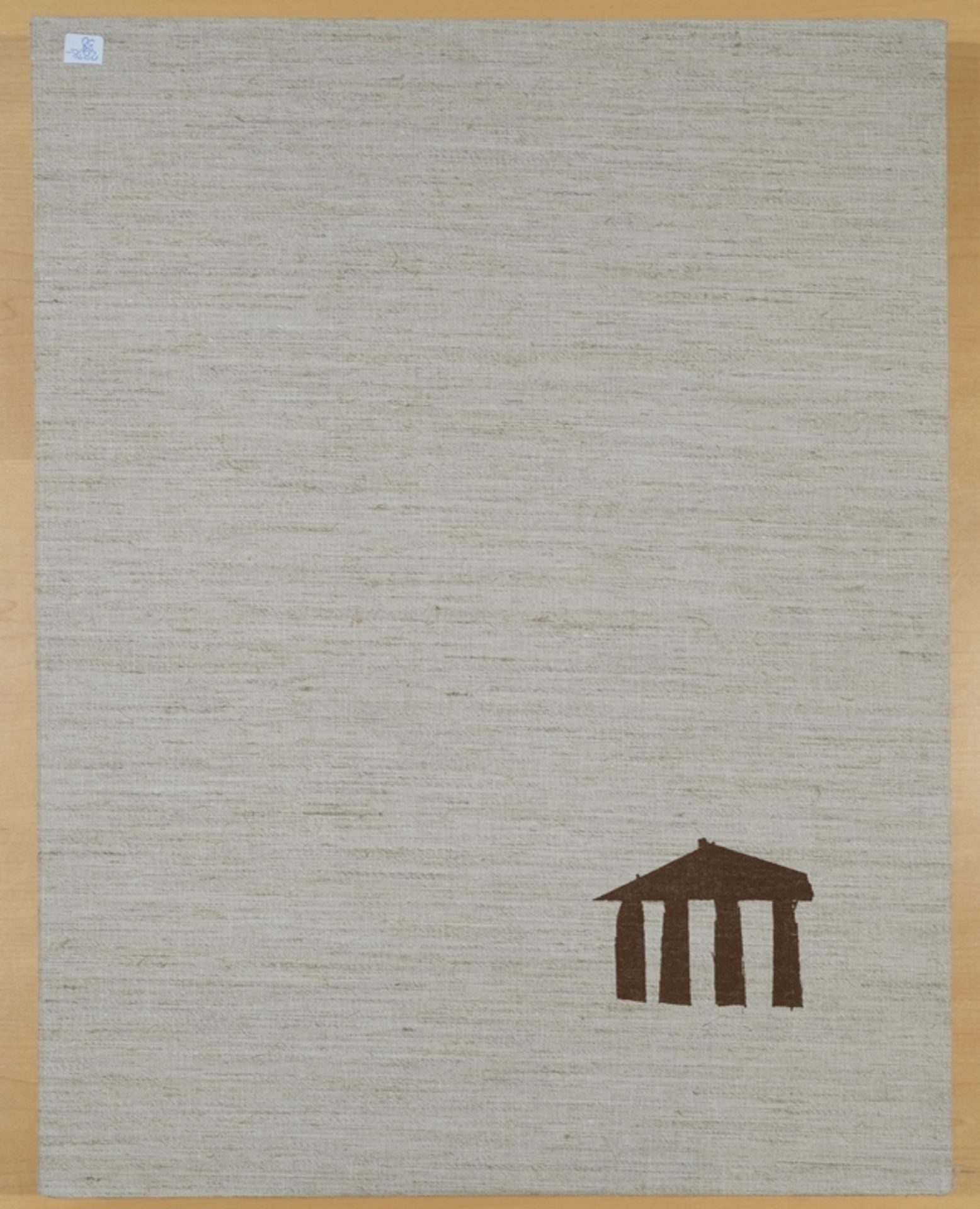 Grieshaber, HAP (1909-1981) "Hellas II", 1980, three colour woodcuts. - Image 7 of 8