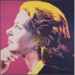 Warhol, Andy (1928-1987) "Ingrid Bergman Herself", 1983, high-quality offset print.