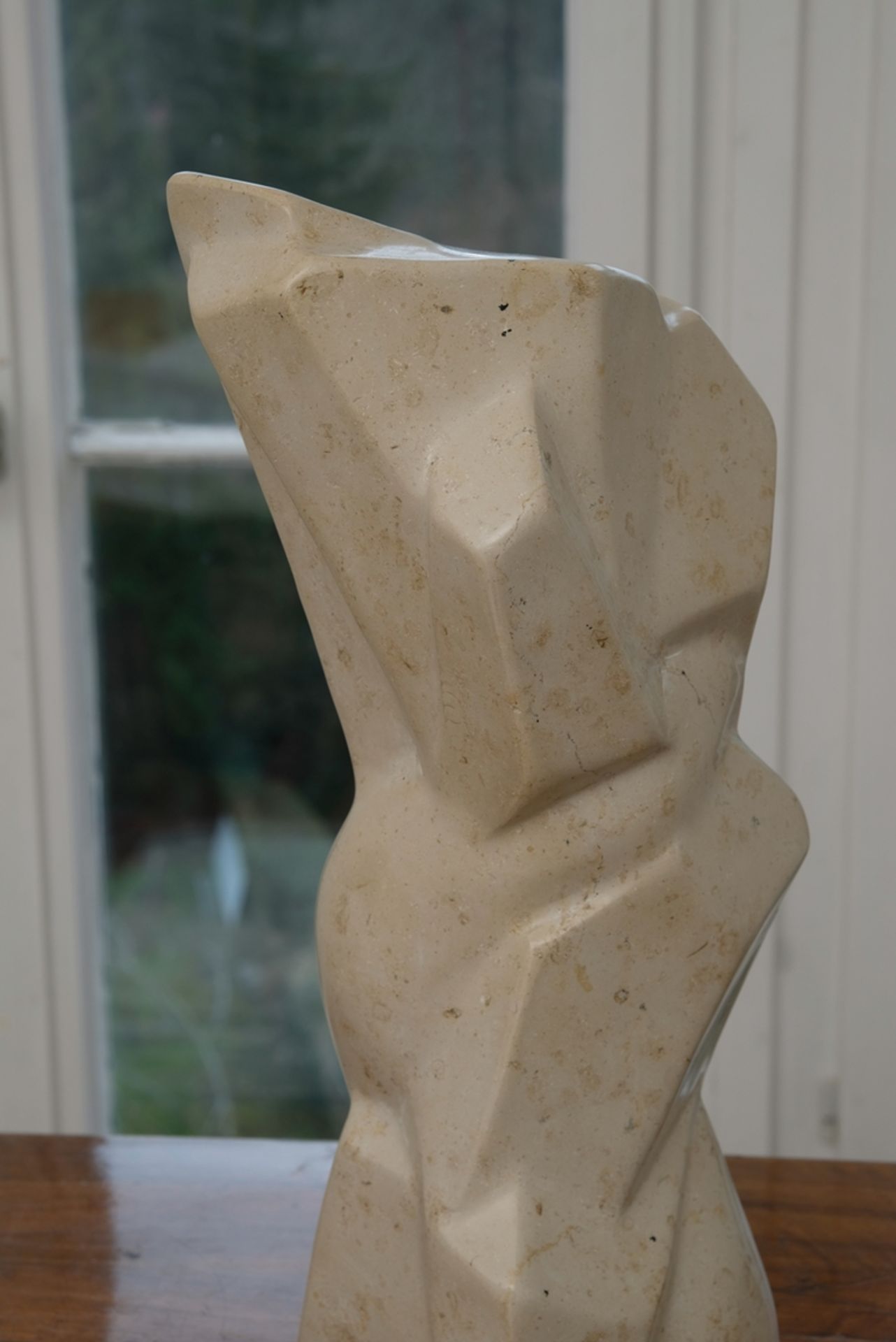 Schweickart, Joachim (born 1958) Abstract, marble sculpture, undated.  - Image 3 of 4