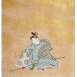 Shokan, Iwamoto (ca. 1790-1850) "Ariwara no Narihira", einer der 100 Dichter Japans, ca. 1820-1850,