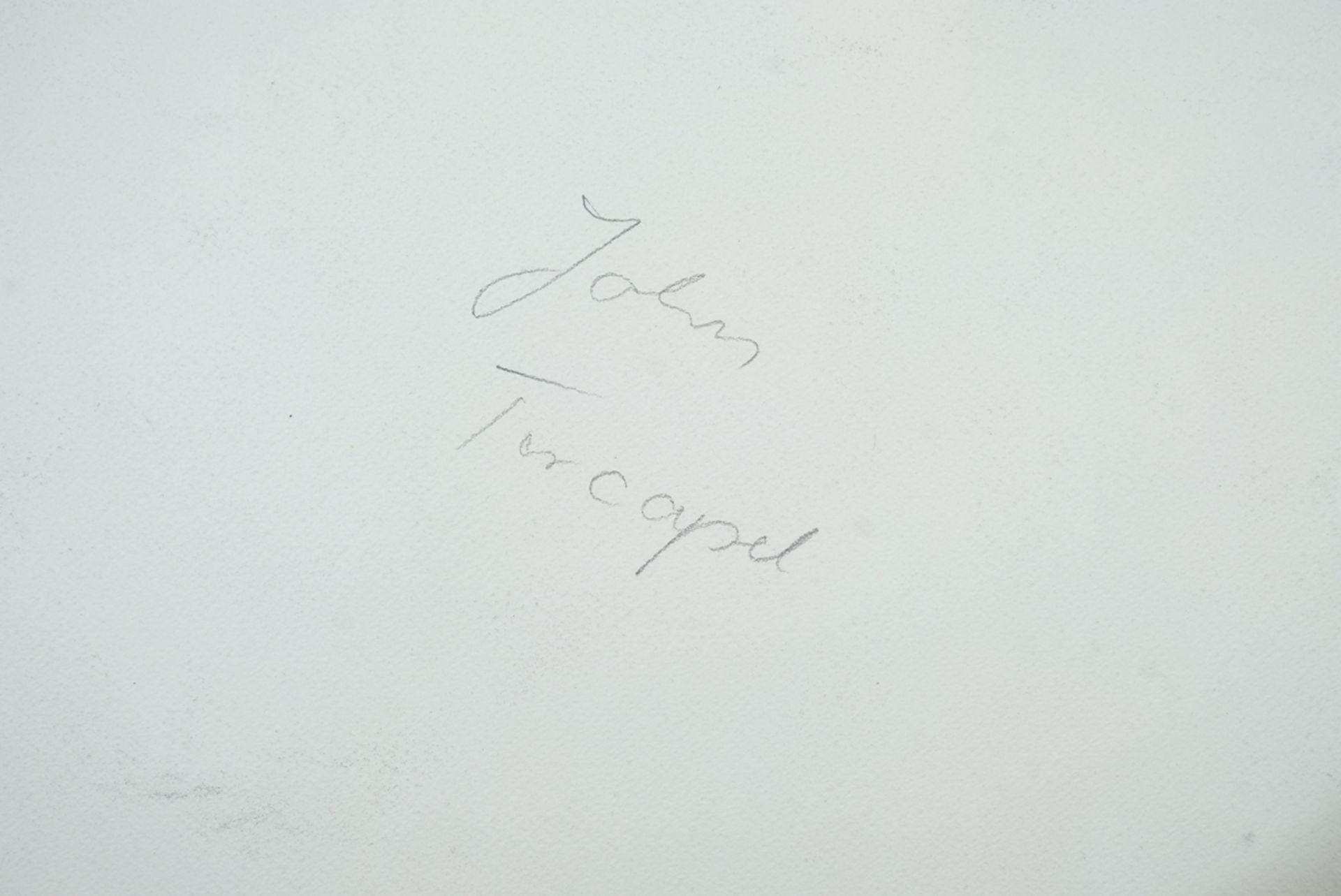 Torcapel, John (1881-1965) Damenakt, 1963, Aquarell auf Papier.  - Bild 4 aus 4