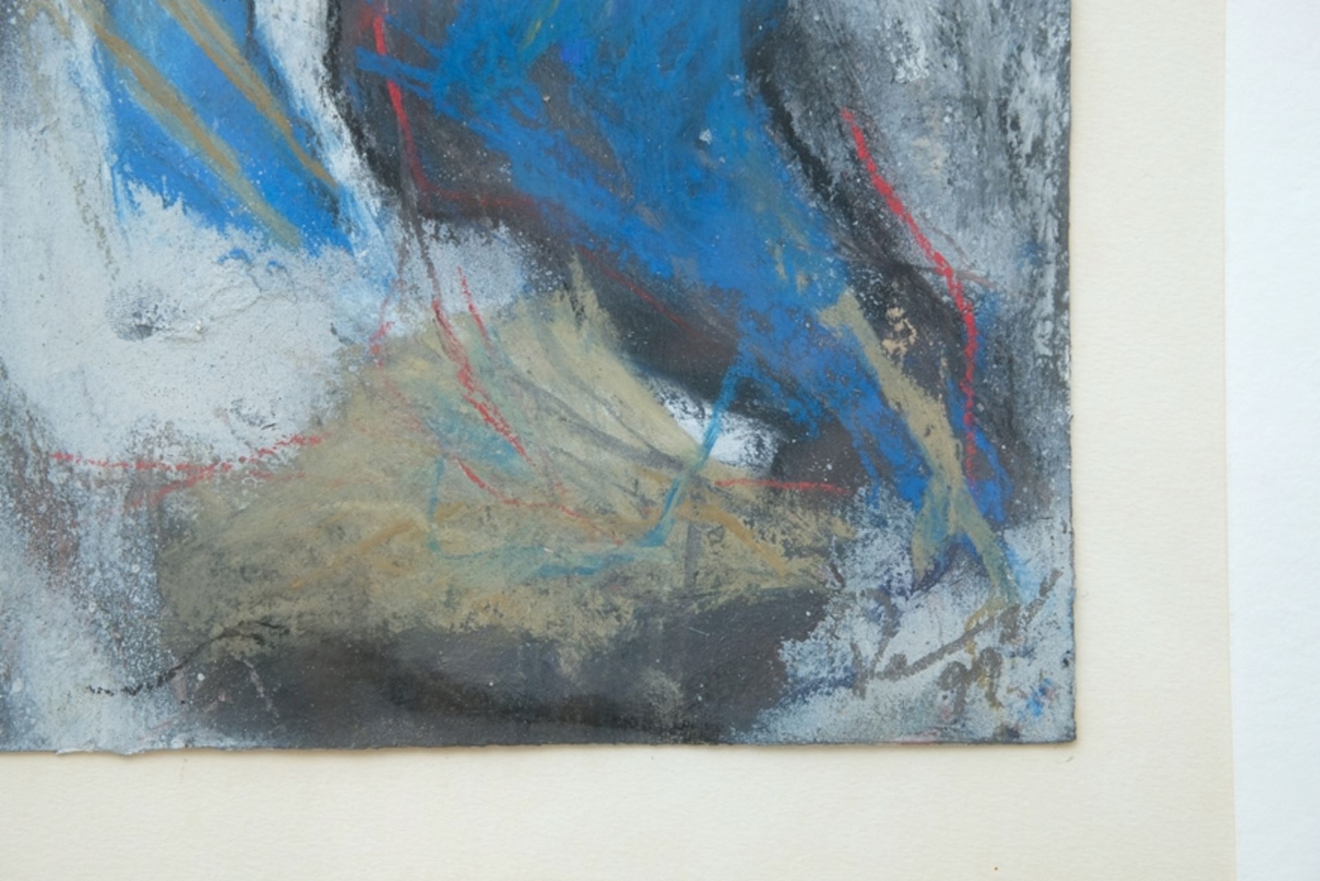 Renner, Frank (1958-2022) Two abstract mixed media, 1991, mixed media on card. - Image 4 of 5