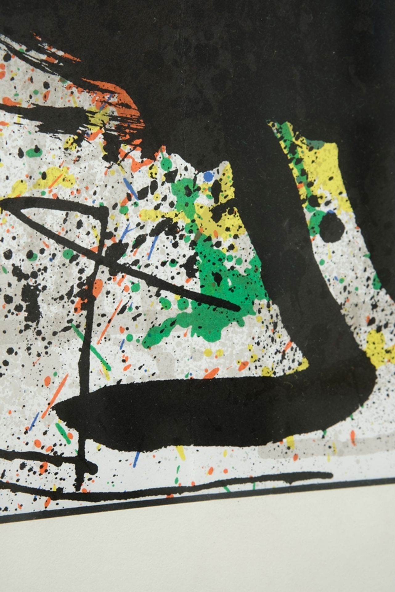 Miró, Joan (1893-1983) "Sobretexim I; L'ecriture", No. 293 aus Derriere Le Miroir. Heft von April 1 - Bild 6 aus 8