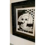 Britto, Romero (born 1963) "The Key Holder", 2012, screenprint on paper. "Certificate of Authentici