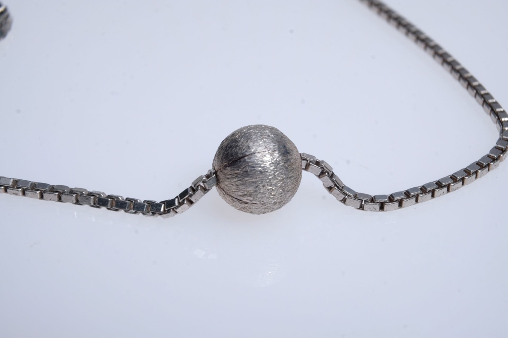 Silver necklace with ball pendant,925 sterling silver. Finely crafted.