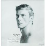 Mapplethorpe, Robert (1946-1989), "Sceptical" Wolfgang Joop, 1982, gelatin silver print.