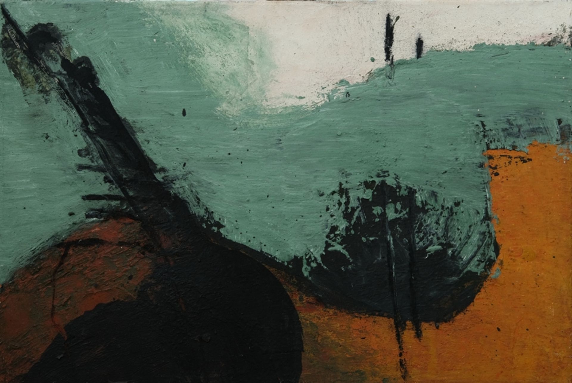 Schrade, Daniel 'Kojo' (1967), abstract surfaces, undated, mixed media on canvas.