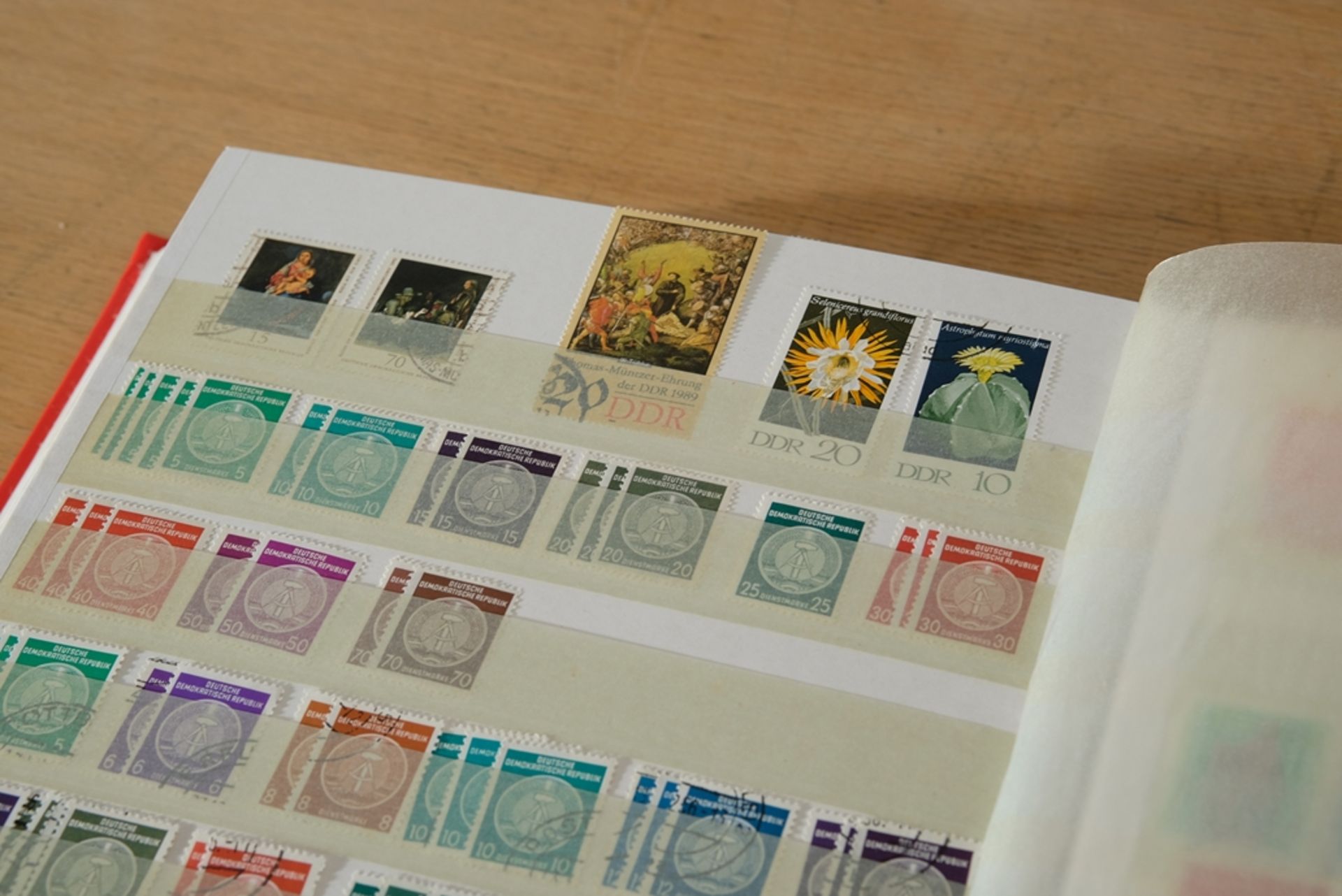 Convolute stamp albums, Europe from 1850, German Reich, Weimar Republic (esp. world economic crisis - Image 20 of 22