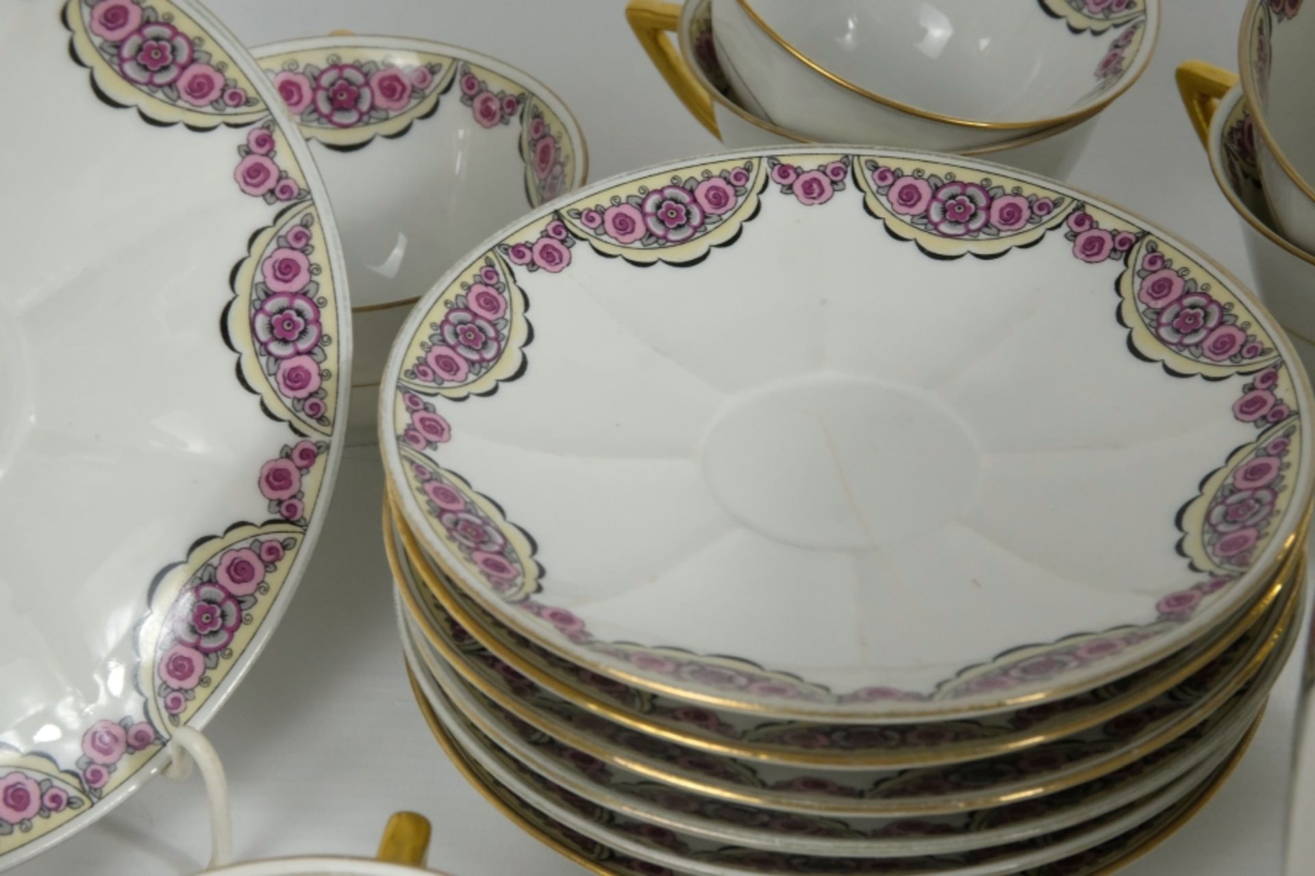 Limoges coffee service, designed by Jean Boyer, around 1925. - Image 3 of 4