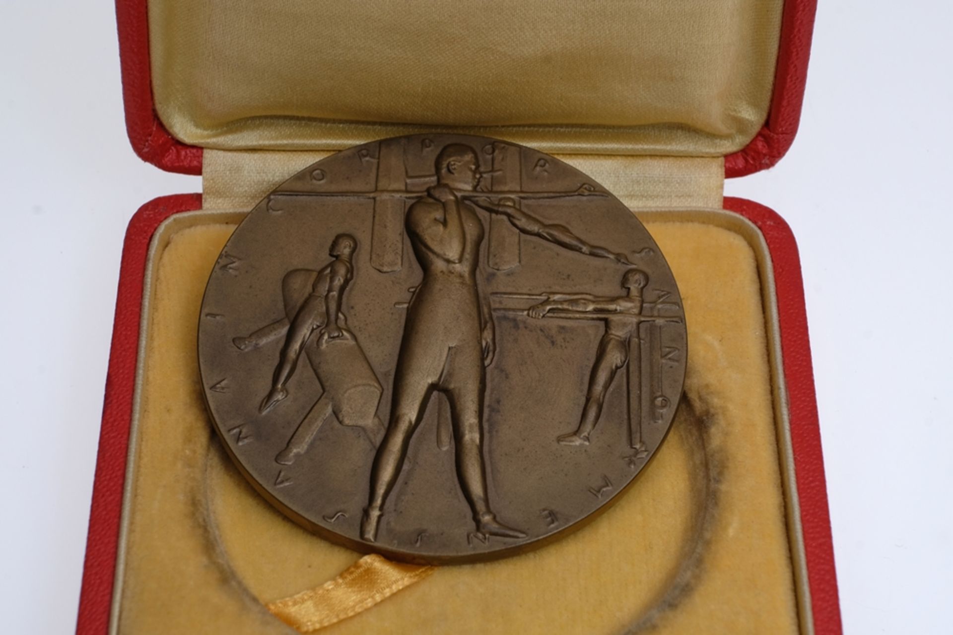 Alfred-Maul-Gedächtnismedaille (1828-1907), Bronze, Erinnerungsmedaille. Rückseitig drei verschiede - Bild 2 aus 2