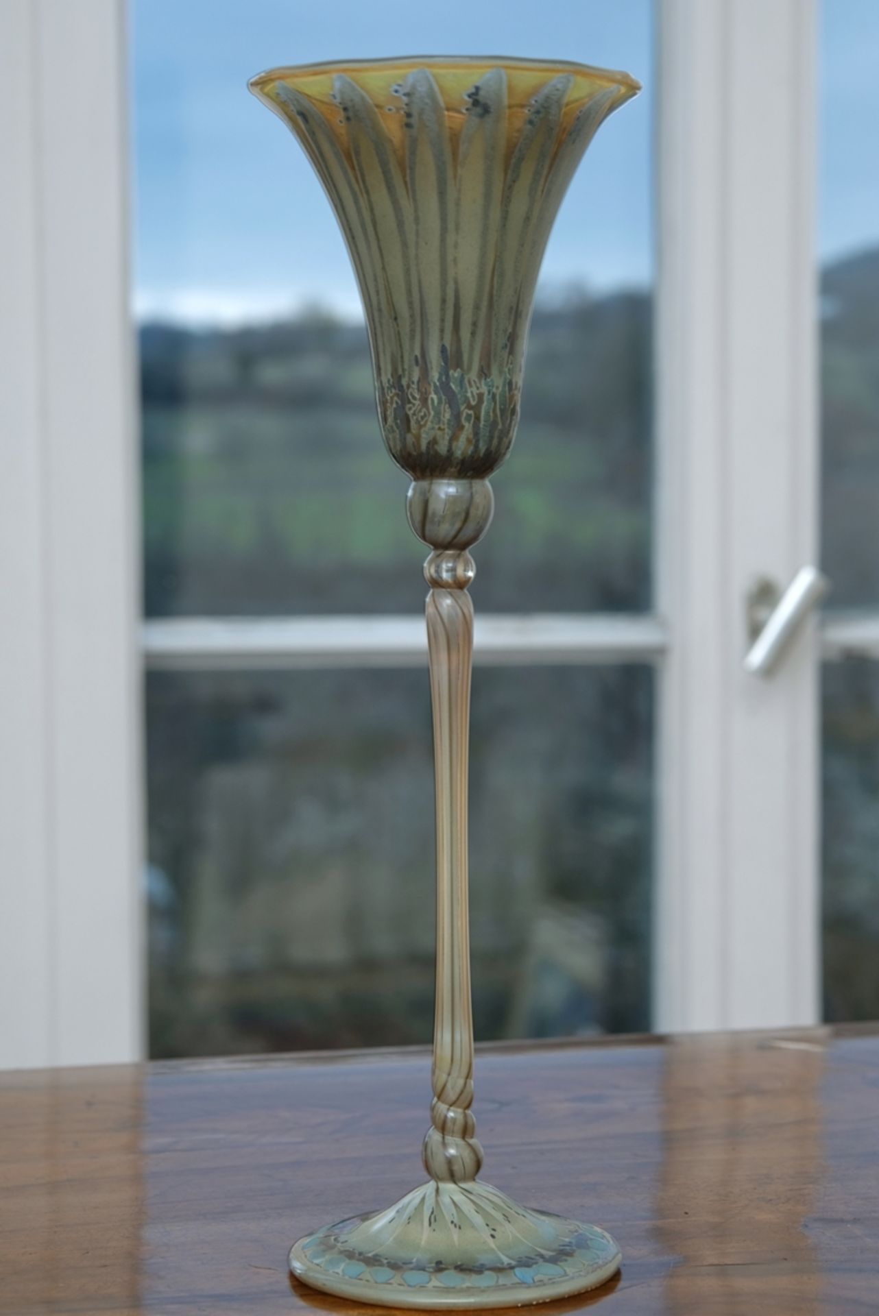 Artist glass Vera Walther: Design goblet, no year.